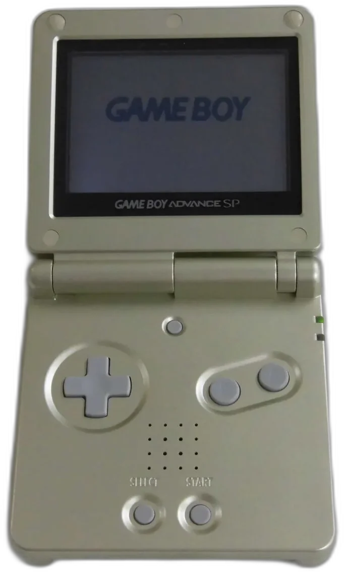  Nintendo Game Boy Advance SP Gold Console [JP]