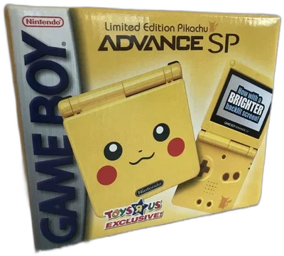 Nintendo Game Boy Advance SP Pikachu Console [NA]