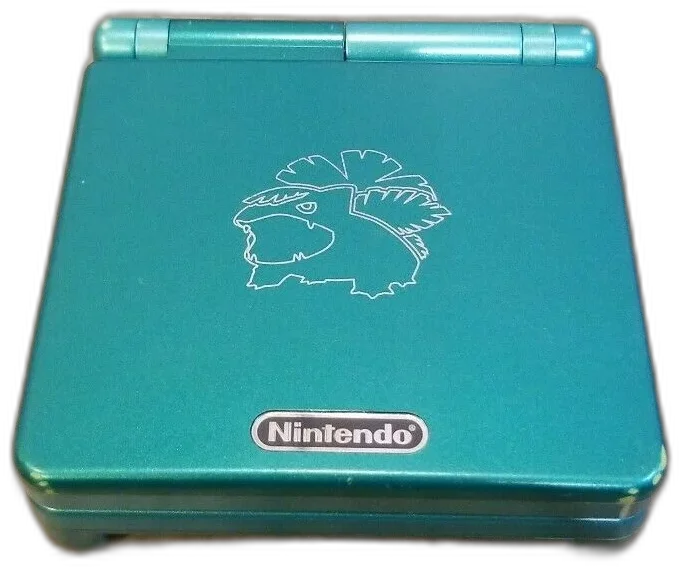  Nintendo Game Boy Advance SP Pokemon Center Venusaur Console [US]