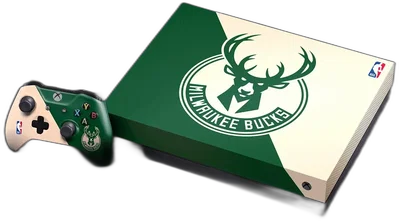 Microsoft Xbox One X Nba Paris 2020 Milwaukee Bucks Console