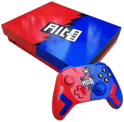 Microsoft Xbox One X Altered Comic Mixeverse Console