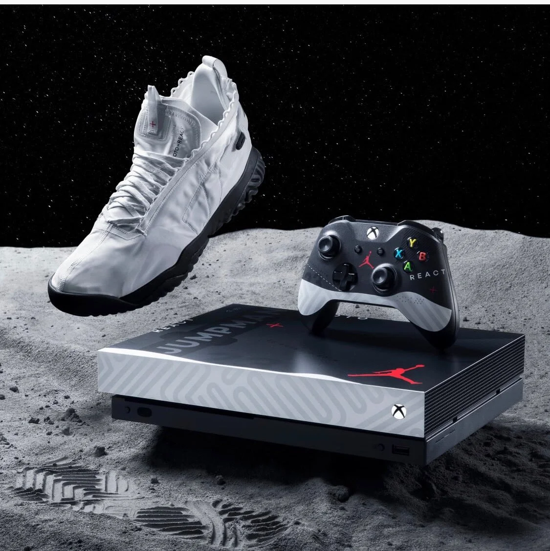  Microsoft Xbox One X Jordan Jumpman Console
