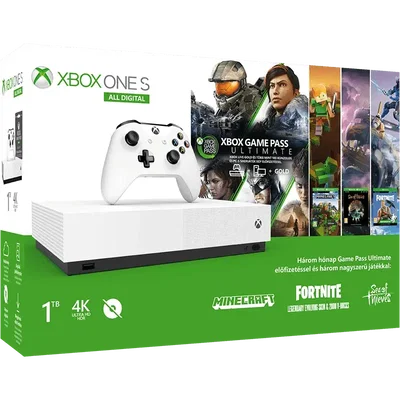 Microsoft Xbox One S All Digital Console Ultimate Game Pass Bundle