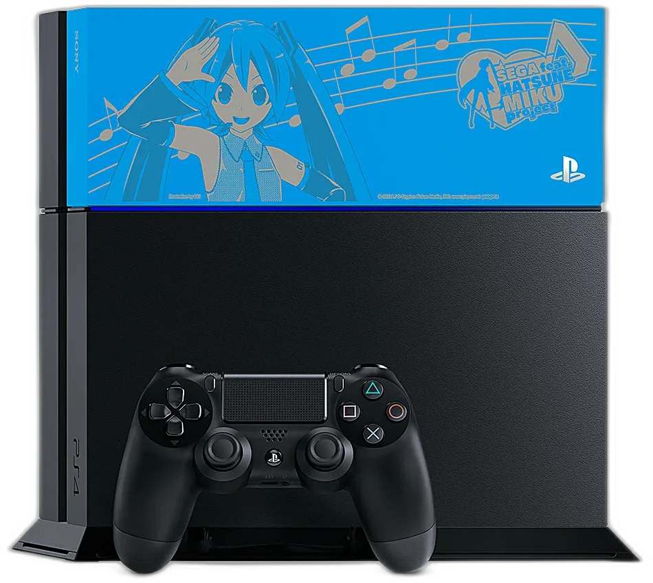  Sony PlayStation 4 Hatsune Miku Project Black Console