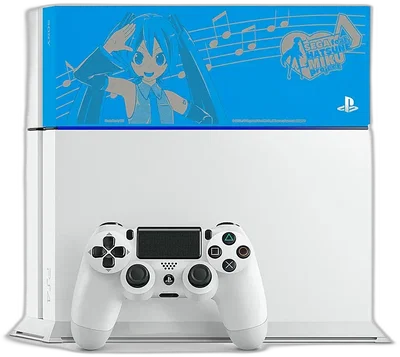 Sony PlayStation 4 White Hatsune Miku Project Console