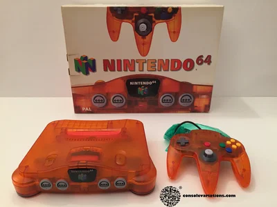 Nintendo 64 Sun Orange Console [AUS]