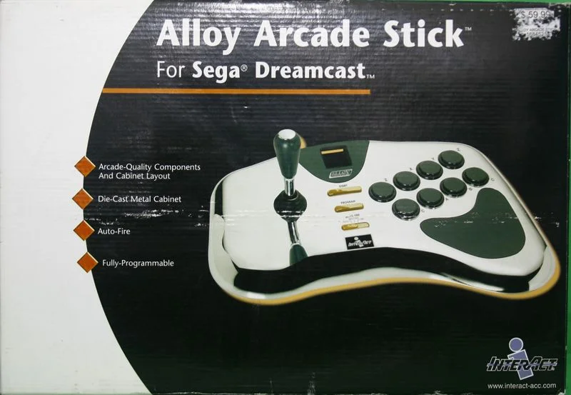  Recoton Dreamcast Alloy Arcade Stick