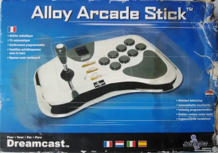 Consolevariations - Recoton Dreamcast Alloy Arcade Stick