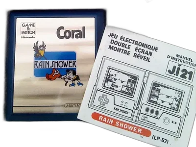 Nintendo Game & Watch Rain Shower Coral