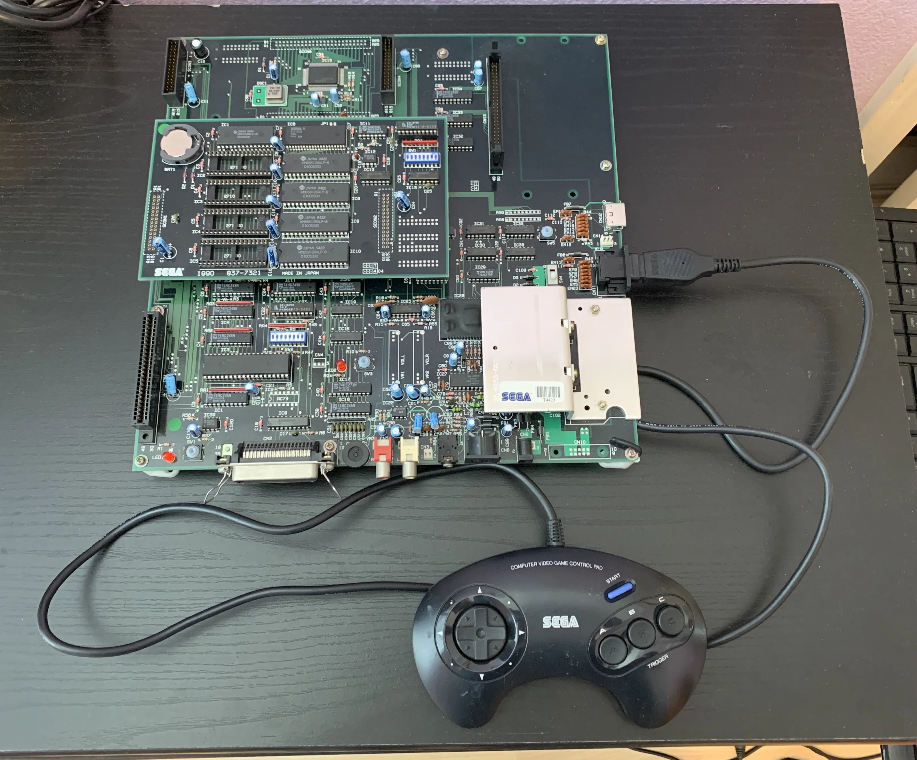  Sega Game Gear Prototype Board