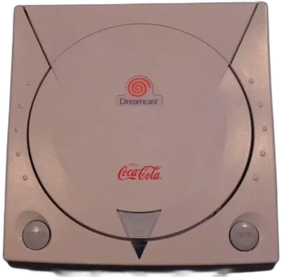 Sega Dreamcast Coca Cola Console