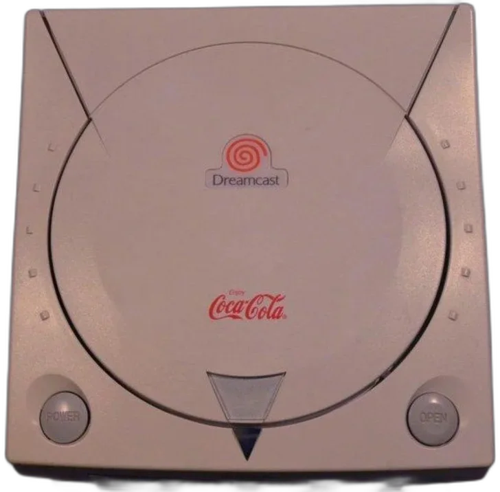  Sega Dreamcast Coca Cola Console