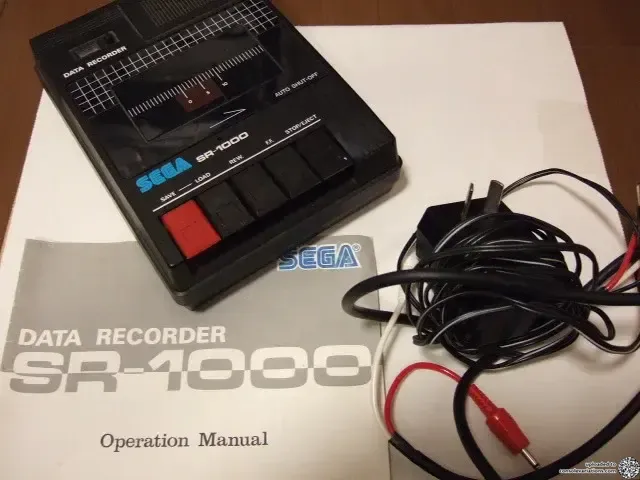 SEGA セガ SC3000 カセット データレコーダー SR-1000 Consolevariations - Sega SG Data Recorder SR-1000 | Consolevariations