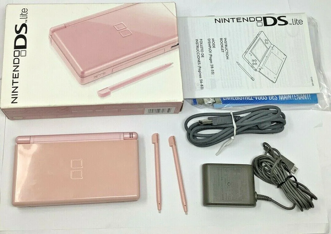 Nintendo DS Lite Coral Pink Console [NA]
