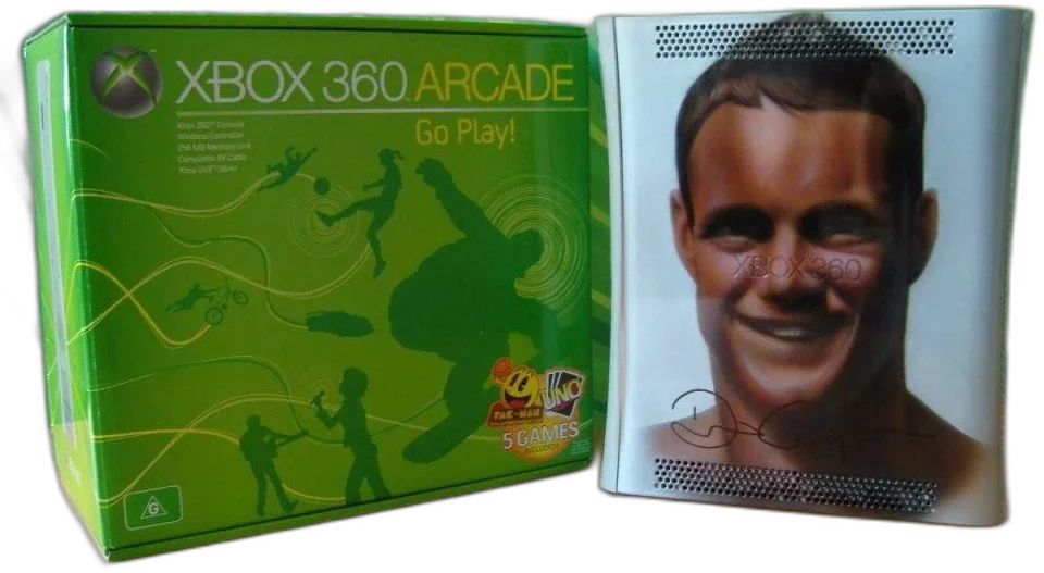  Microsoft Xbox 360 Dan Carter Console