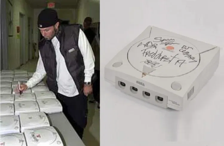  Sega Dreamcast Limp Bizkit Console