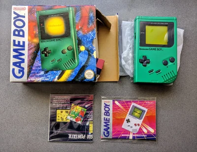 Nintendo Game Boy Green Console [ES]