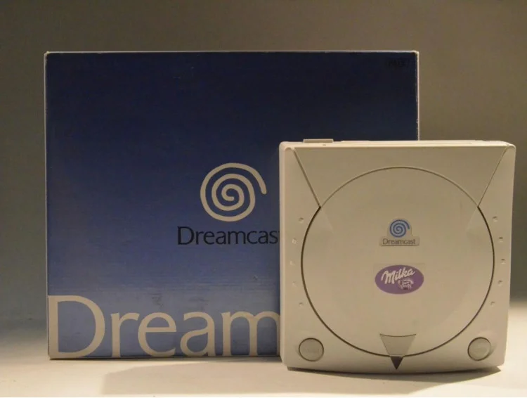  Sega Dreamcast Milka Console