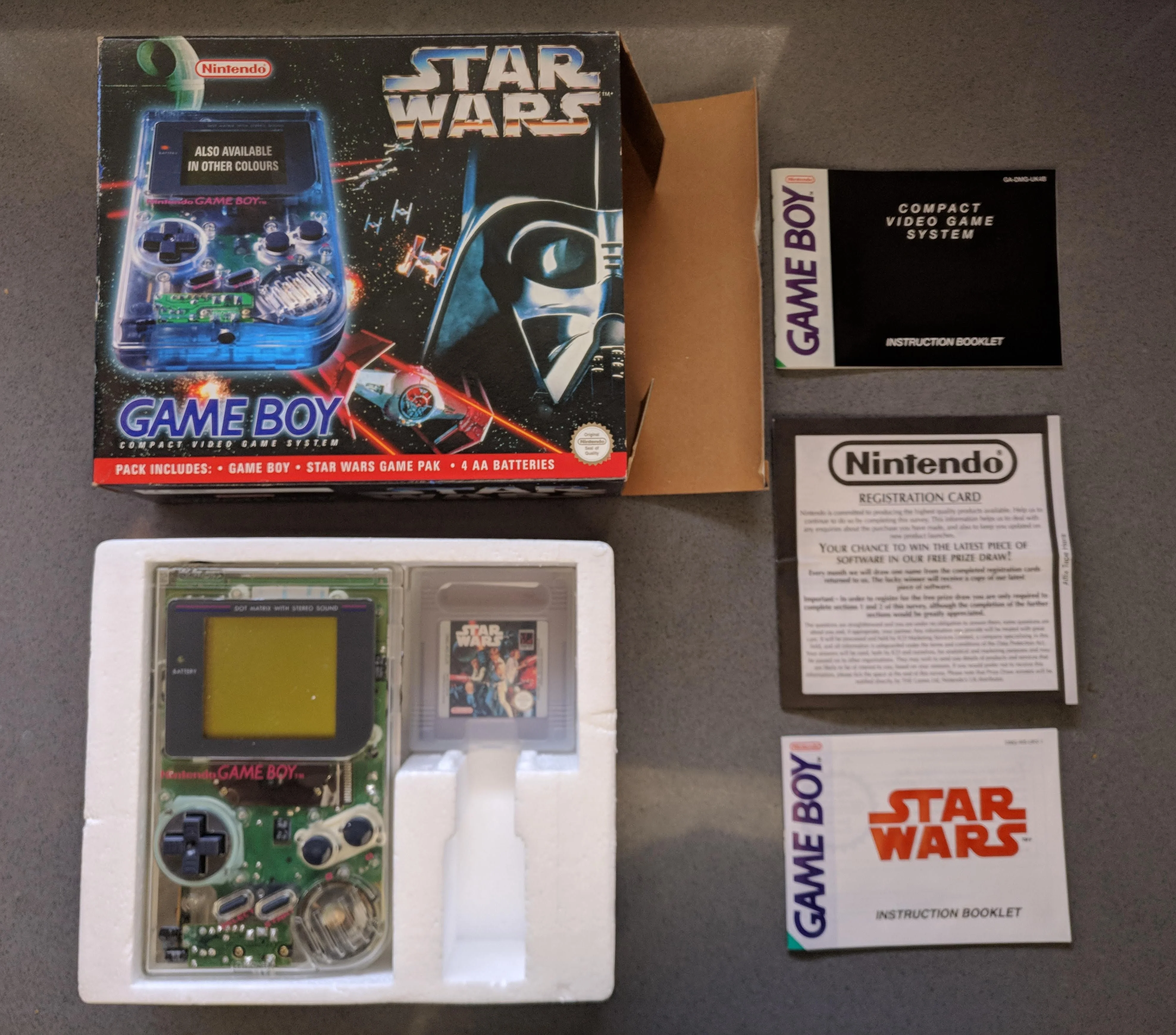  Nintendo Game Boy Star Wars Bundle [UK]
