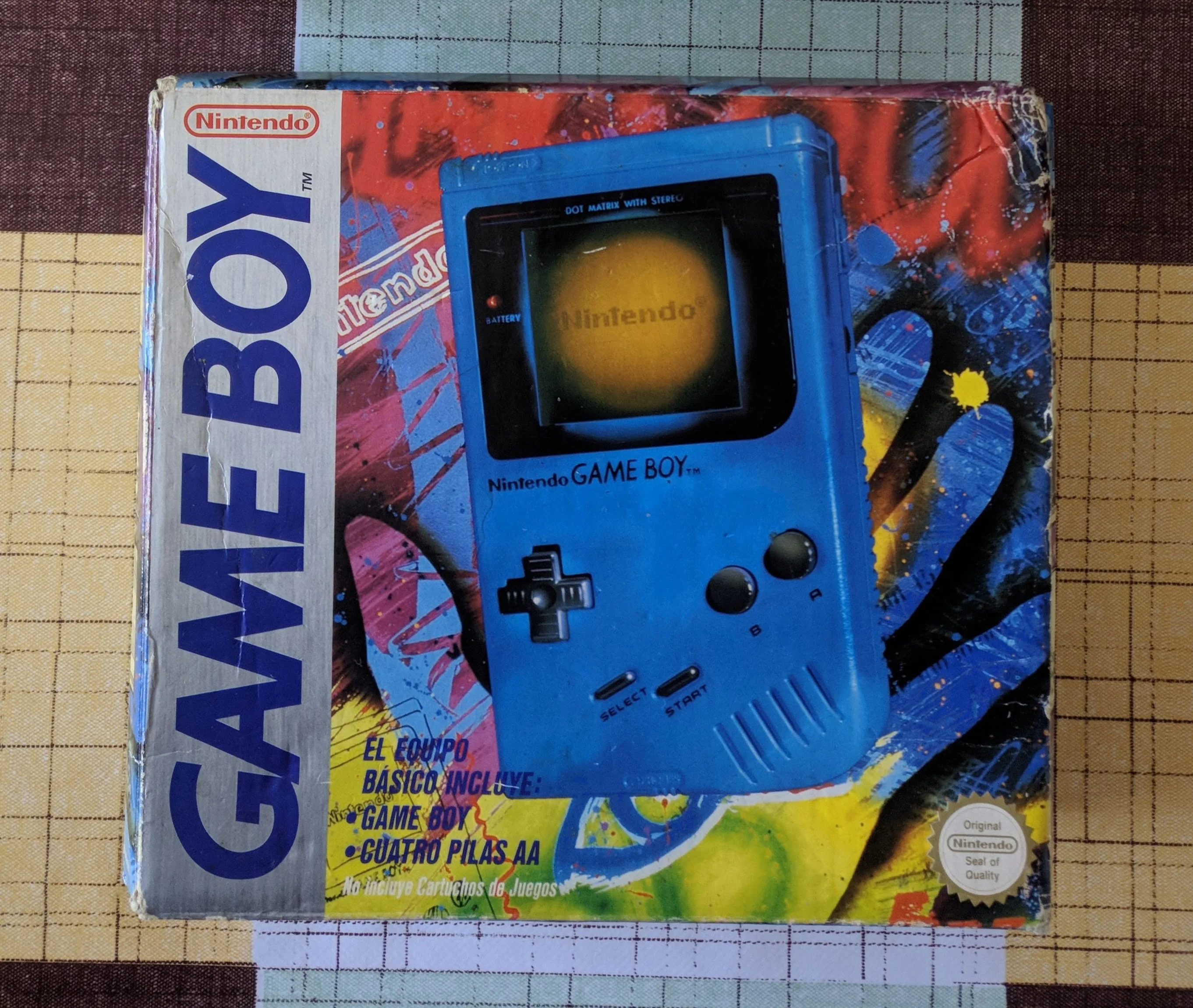  Nintendo Game Boy Play It Loud Blue Console [ES]