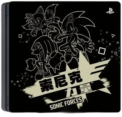 Sony PlayStation 4 Slim Sonic Forces Black Console