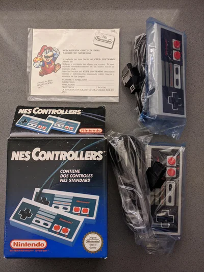 NES 2 Controllers Pack [ES]