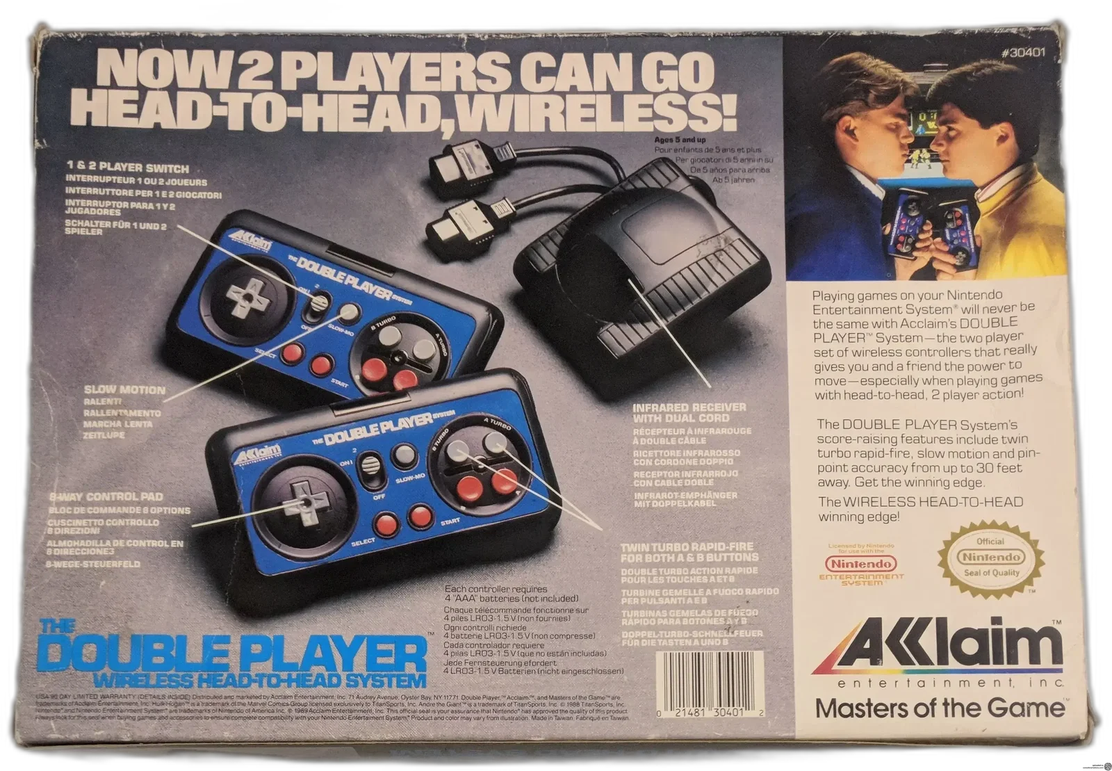 Acclaim NES Remote Controller - Consolevariations