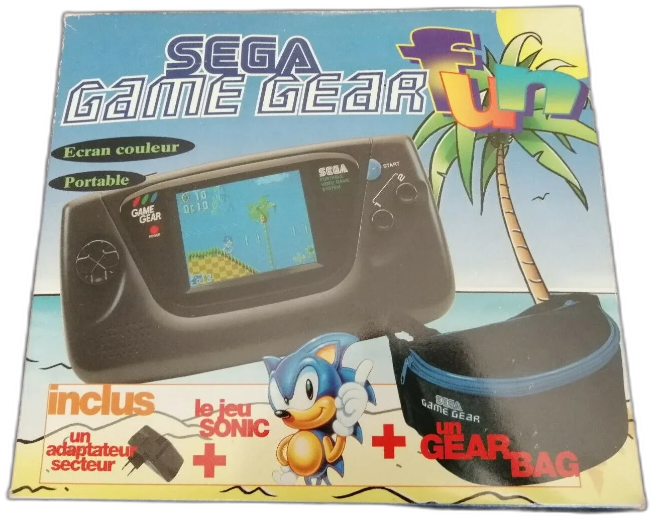  Sega Game Gear Fun + Bag Bundle