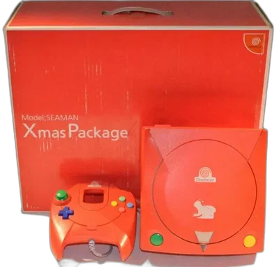 Sega Dreamcast Seaman Xmas Console