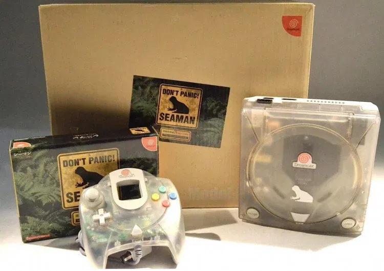  Sega Dreamcast Seaman Console