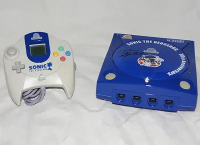 Sega Dreamcast Sonic 10th Anniversary Console