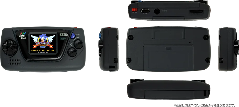  Sega Game Gear Micro Black Console