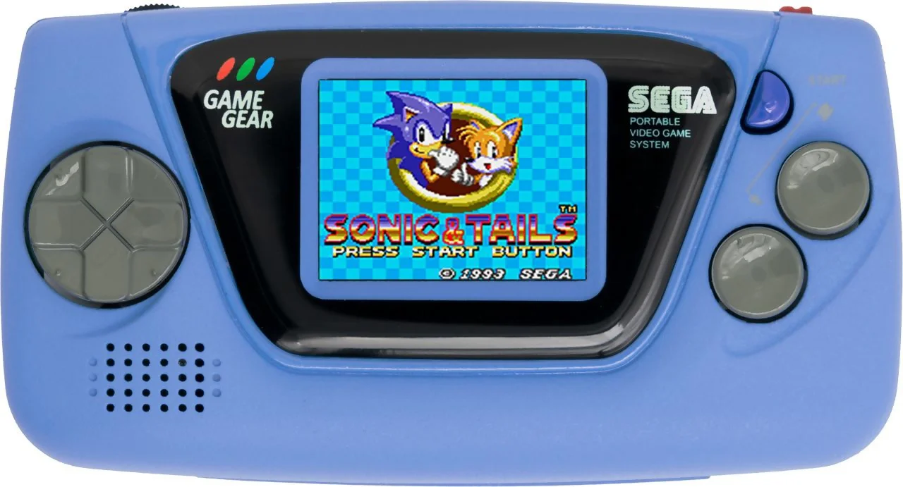 Sega Game Gear Micro Blue Console
