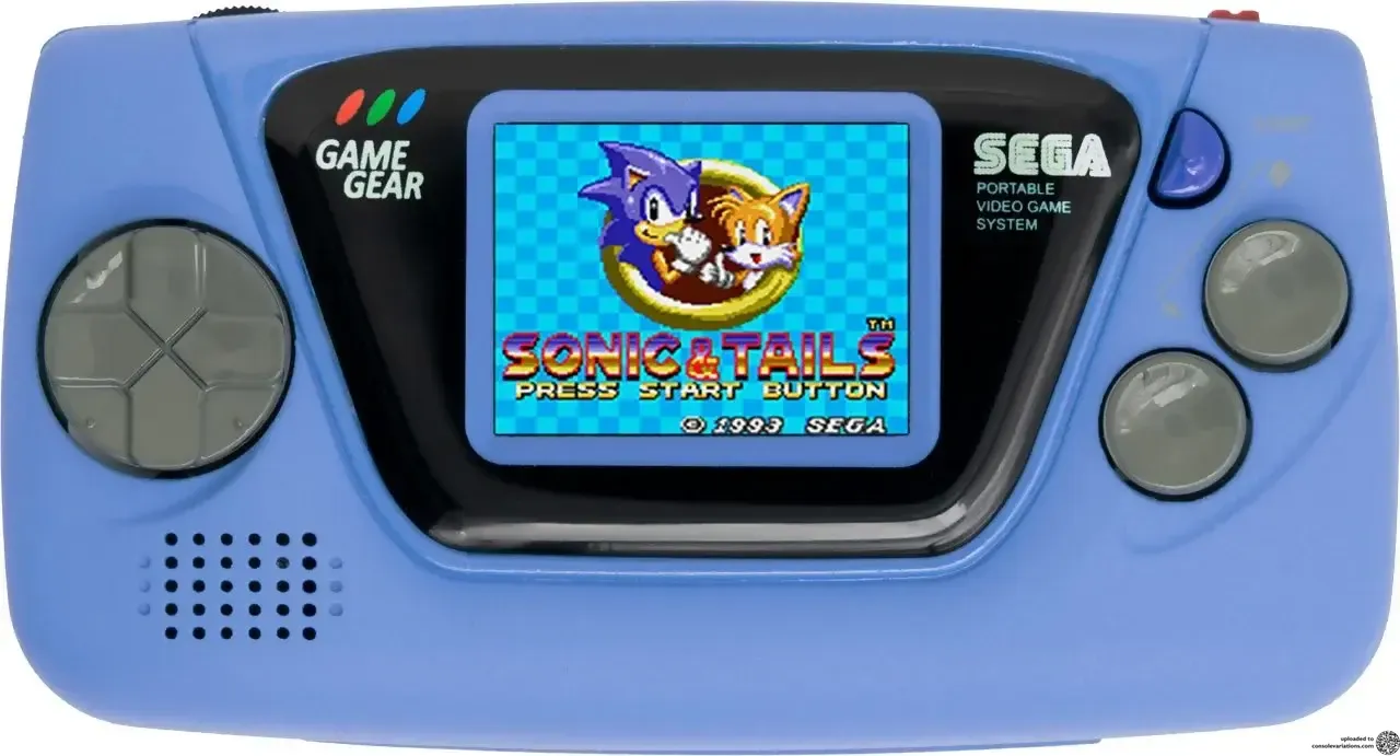 Consolevariations - Sega Game Gear Micro Blue Console