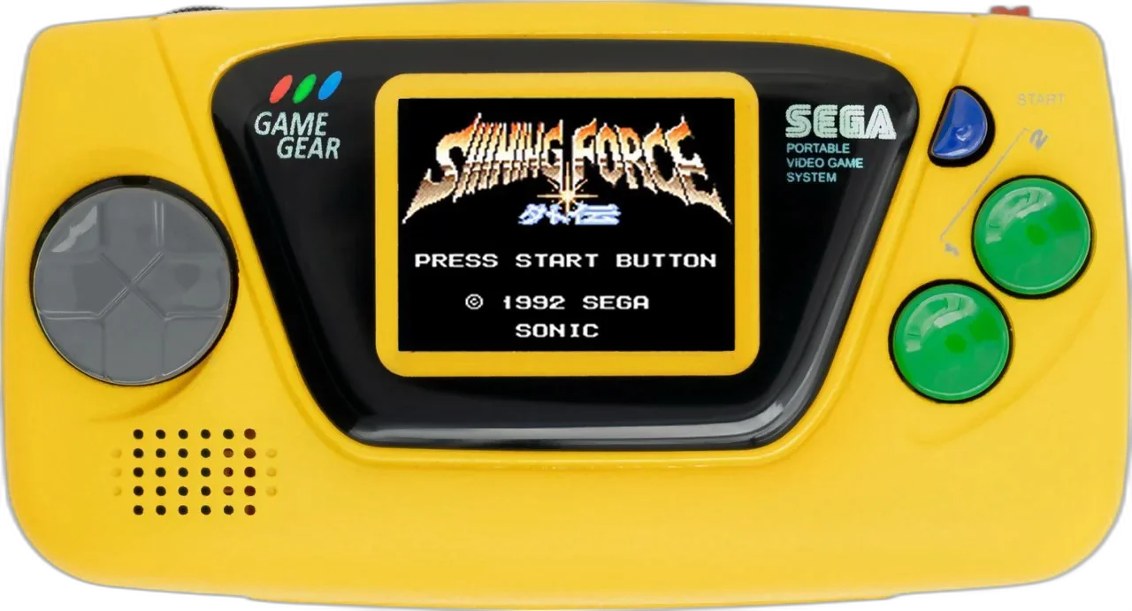 Sega Game Gear Micro Yellow Console