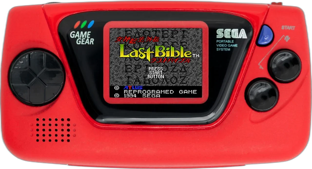 Sega Game Gear Micro Red Console