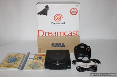 Sega Dreamcast Super Black Console