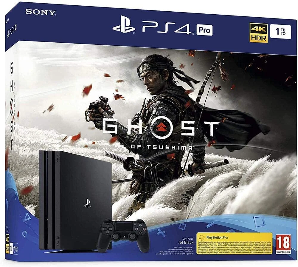  Sony PlayStation 4 Pro Ghost of Tsushima Bundle