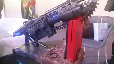 Microsoft Xbox One S 15th Anniversary Gears of War 4 Console