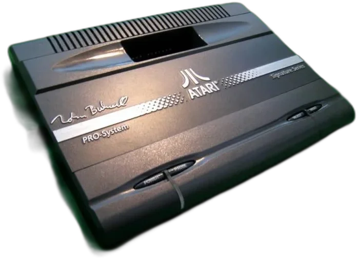 Atari 7800 Signature Series Black Logo Prototype Console