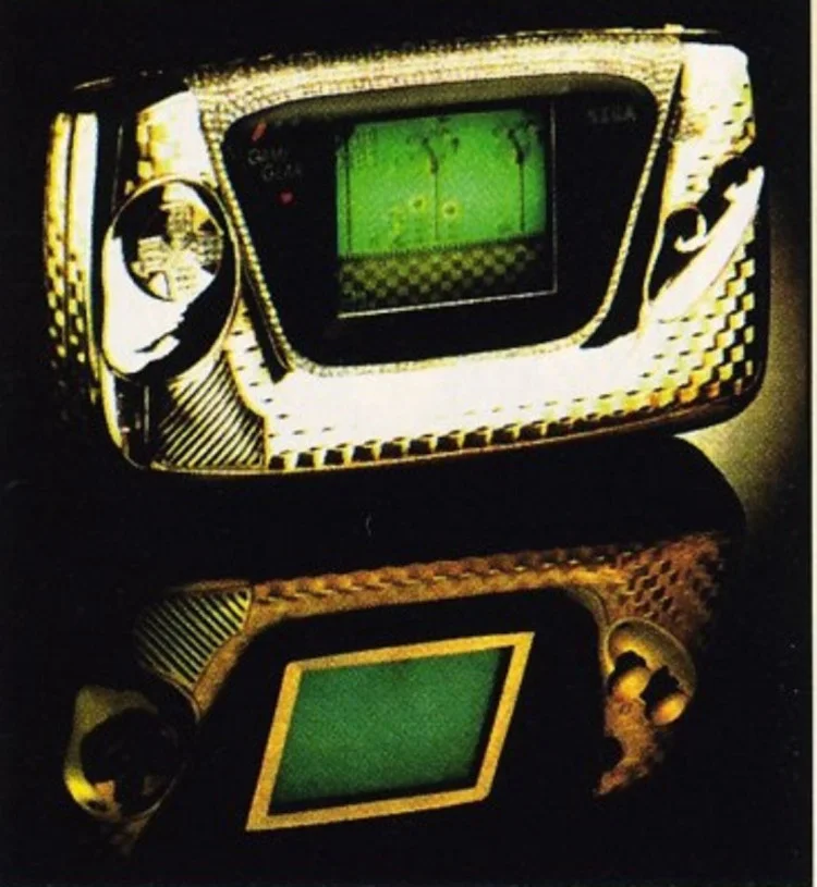  Sega Game Gear Gold &amp; Diamonds Console