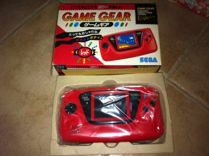  Sega Game Gear Red Console