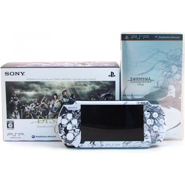  Sony PSP 3000 Dissidia 012 Duodecim Final Fantasy Chaos &amp; Cosmos Console