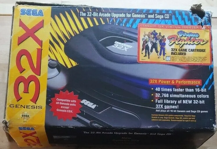 Sega Genesis 32X Virtua Fighter Bundle