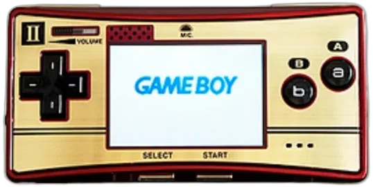  Nintendo Game Boy Micro Famicom II Faceplate