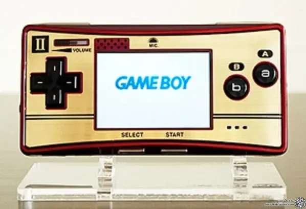 Consolevariations - Nintendo Game Boy Micro Famicom II Faceplate