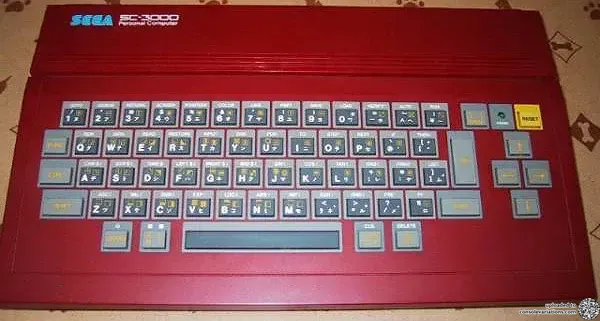 Consolevariations - Sega SC-3000 Red Console | Consolevariations