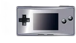  Nintendo Game Boy Micro Grey Color Faceplate