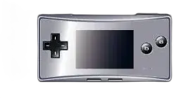 Nintendo Game Boy Micro Grey Color Faceplate