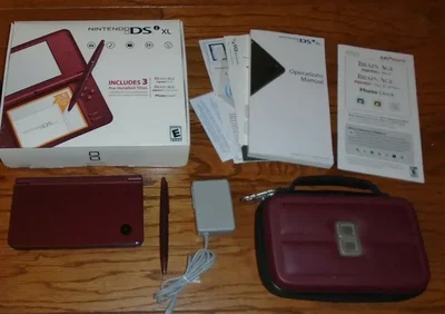 Nintendo DSi XL Burgundy Console [NA]